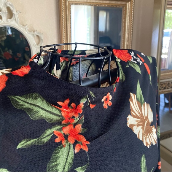 Floral Maxi Long Sleeve Dress - Picture 3 of 6